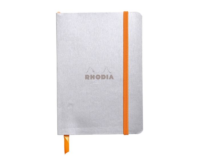 Exaclair B2B Rhodia - Rhodiarama - Softcover Notebook - Dot Grid - 80  Sheets - Ivory Paper - A5 - White