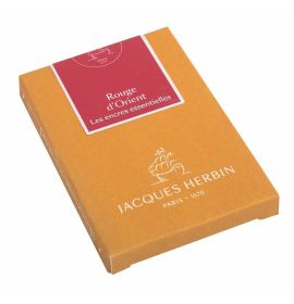 #11069JT - Jacques Herbin "Essential" Ink Cartridges - 1.35 ml - Rouge d'Orient