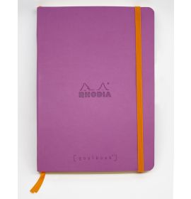Rhodia Softcover Goalbook - Dot Grid - Ivory Paper - A5 - Lilac