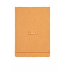 Rhodia - Webnotepad - Dot Grid - 90g Ivory Paper - 96 Sheets - 5 1/2 x 8 1/4" - Orange