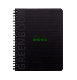 Rhodia - Greenbook - 80g Recycled White Paper - Lined - 80 Sheets - 6 x 8 1/4"
