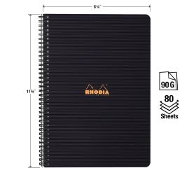 Rhodia - Rhodiactive - Meeting Book - 90g White Paper - Lined - 9 x 11 3/4" 
