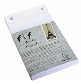 Exacompta - FAF Desk Pad - Blank - Refill - 4 x 6 1/4"