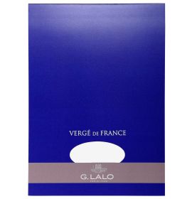 G. Lalo - Verge de France - Writing Tablets - 50 Sheets - 8 1/4 x 11 3/4" - White