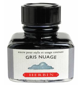 Jacques Herbin - Fountain Pen Ink - Gris Nuage - 30ml Bottle