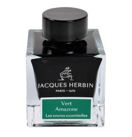 #13137JT - Jacques Herbin "Essential" Bottled Inks - 50 ml - Vert Amazone