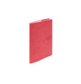 #2115Q4 Quo Vadis 2024 Notor Daily Planner 12 Months, Jan. to Dec. 4 3/4 x 6 3/4" Smooth Faux Suede Red