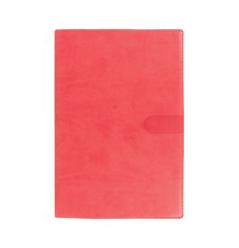 #2015E4 Quo Vadis 2022 Visual - Weekly/Monthly Planner - 12 Months, Jan. to Dec. - 6 x 8 1/4" - Smooth Faux Suede Texas Red