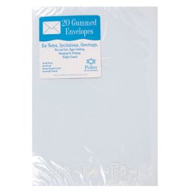 #157/07 Clairefontaine Pollen Stationery Rectangular Envelopes 6 ? x 9 Blank Turquoise Blue 20 envelopes