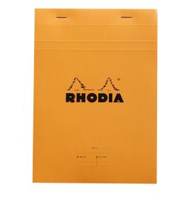 Rhodia - Meeting Pad - Lined - 80 Sheets - 6 x 8 1/4" - Orange