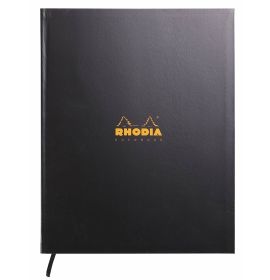 Rhodia - Rhodiactive - Flexible Notebook - Lined - 80 Sheets - 9 x 12" - Black