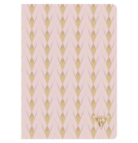 #193436 Clairefontaine Neo Deco Collection, Sewn Spine, 6 x 8 1/4", Lined, "Powder Pink"