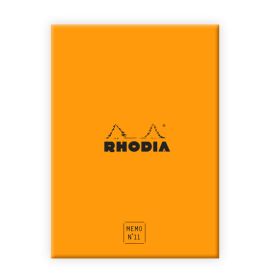 Rhodia - Memo Pads - N11 Graph with Refillable Box - 3 3/8 x 4 1/2"