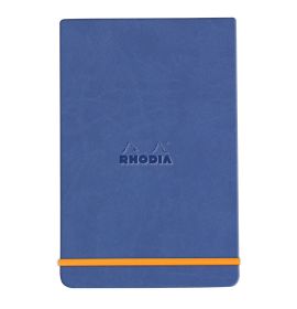 Rhodiarama - Webnotepad - Lined - 90g Ivory Paper - 96 Sheets - 5 1/2 x 8 1/4" - Sapphire