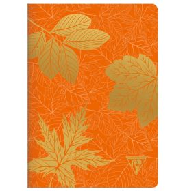 Clairefontaine - Notebook Collections - Neo Deco - Pumpkin - Lined - 48 Sheets - Ivory Paper - A5