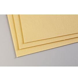 #197012 - Clairefontaine Pastelmat - Sheets - Butter - Five Sheets - 360g - 9 1/2 x 12 1/2"