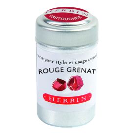 Jacques Herbin - Fountain Pen Ink - Rouge Grenat - Cartridge