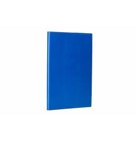 #2032E4 Quo Vadis 2020 Visual Weekly/Monthly Planner 12 Months, Jan. 2019 to Dec. 2019 6 x 8 1/4" Smooth Faux Leather Soho Sapphire Blue