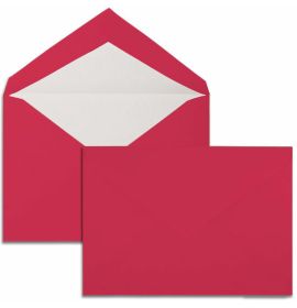 #208/11 G. Lalo Open Stock Vergé de France Rectangular Envelopes 6 ? x 9 Straight edge Red 25 envelopes