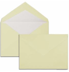 #208/16 G. Lalo Open Stock Vergé de France Rectangular Envelopes 6 ? x 9 Straight edge Ivory 25 envelopes