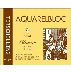 #21044 Schut Terschelling Classic Cold Press/Medium Fine 300g 30x40cm Bound 15 Sheets