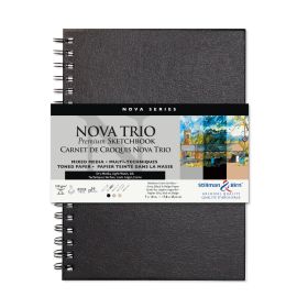 Nova Series Trio Wirebound Portrait - 7 x 10" - Stillman & Birn Mixed Media Sketchbook