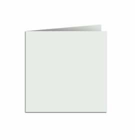 #424/00 G. Lalo Open Stock Vergé de France Foldover Square Cards 6 ¼ x 6 ¼ Straight edge White 25 cards