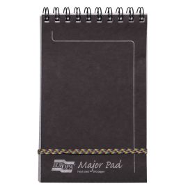 Clairefontaine - Europa Notepads - Wirebound - Lined - 150 Sheets - 5 x 8 1/8" - Black