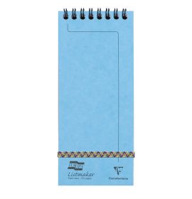 Clairefontaine - Europa Notepads -  Wirebound - Lined - 60 Sheets - 3 x 7" - Turquoise