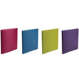#51387 Exacompta Fashion Filing 3-Ring Binder 8 ½ x 11 Assorted Linicolor Intensive