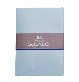G. Lalo - Verge de France - 25 Envelopes matching #114 - 4 1/2 x 6 1/4" - Blue