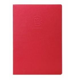 Clairefontaine - Sketch Book - Crok' Book - White Paper - 24 Sheets - 6 3/4 x 8 3/4" - Red Cover