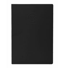 Clairefontaine - Sketch Book - Crok' Book - White Paper - 24 Sheets - 6 3/4 x 8 3/4" - Black Cover
