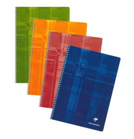 Clairefontaine - Classic Notebook - Wirebound - Graph - 50 Sheets - 8 1/4 x 11 3/4" - Assorted