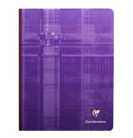 Classic Clairefontaine Clothbound Notebook - French Ruled - 6 3/4 x 8 3/4" - Assorted