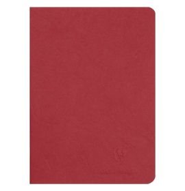 Clairefontaine - Life.unplugged - Staplebound - Lined - 48 Sheets - Red Cover - 5 3/4 x 8 1/4"