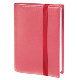 #73618Q5 Quo Vadis 2022 Life Noted Weekly & Monthly Planner, 12 Months, Jan. to Dec. – 6 1/4 x 9 3/8" – Grained Faux Leather Kali Blush