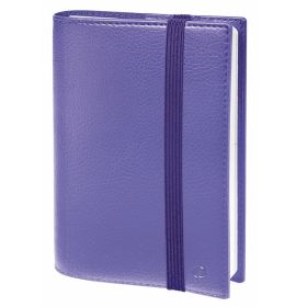 #7364Q5 Quo Vadis 2022 Life Noted Weekly & Monthly Planner, 12 Months, Jan. to Dec. – 6 1/4 x 9 3/8" – Grained Faux Leather Kali Violet