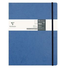 794434 - Clairefontaine - My Essential - Paginated Notebook - Dot Grid - 96 Sheets - 7 1/2 x 9 7/8" - Blue