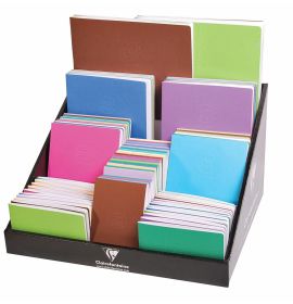 #84820 Clairefontaine - Crok' Book® Sketchbooks Countertop Cardboard Display - 20 x 17 x 11 3/4"