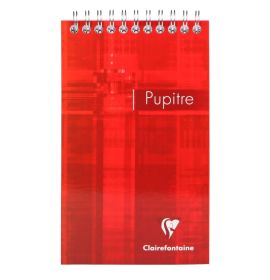 Clairefontaine Classic Wirebound Notepad - Graph - 4 1/4 x 6 3/4" - Assorted