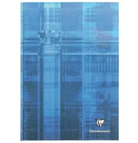 Classic Clairefontaine Hardcover Notebook - Lined - 6 x 8 1/4" - Blue