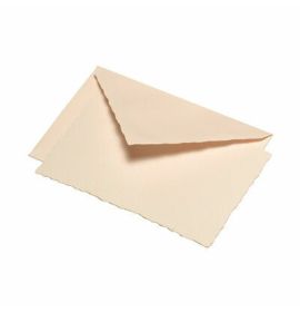 G. Lalo - Verge de France - 10 Cards and Envelopes - 300g - 3 3/4 x 6" - Rose