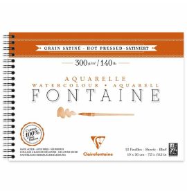 #96352 Fontaine Hot Pressed WB Pad 300g 12sh 19x26