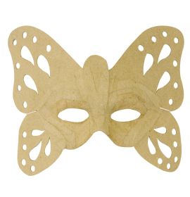 Decopatch Mask Papier-Mache - 9 x 3 1/2 x 7 1/2 - Butterfly