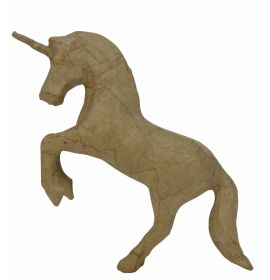 #AP143 Decopatch Animal Figurines Papier-Mache Unicorn 4 to 5"