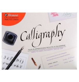 Brause - Calligraphy Lettering Practice Cards