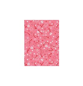 #C/437 Decopatch Pink and Red Hearts 3 sheets of 1 design Decoupage paper 11 3/4 x 15 3/4 3