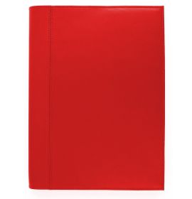 #4895Q5 Quo Vadis 2023 Trinote - Weekly/Monthly Planner - 13 Months, Dec. to Dec. - 7 x 9 3/8" - Genuine Leather Chelsea Red