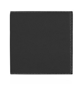#1421Q5 Quo Vadis Executive 2023 Weekly Planner 13 Months, Dec. to Dec. Square 6 1/4 x 6 1/4" Grained Faux Leather Club Black
